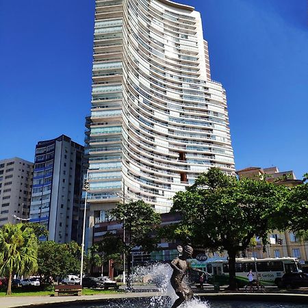 Book Santos - Condominio Unlimited - Apartamento Com Vista Mar E Apartamento Com Vista Piscina Exteriör bild