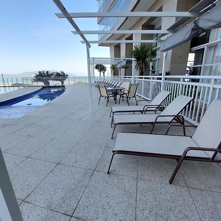 Book Santos - Condominio Unlimited - Apartamento Com Vista Mar E Apartamento Com Vista Piscina Exteriör bild