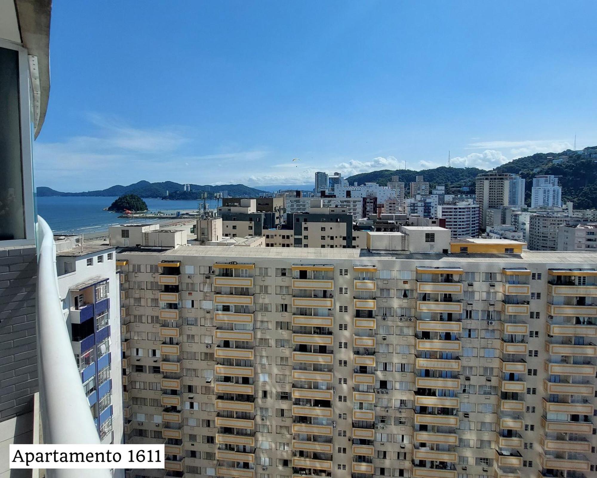 Book Santos - Condominio Unlimited - Apartamento Com Vista Mar E Apartamento Com Vista Piscina Exteriör bild