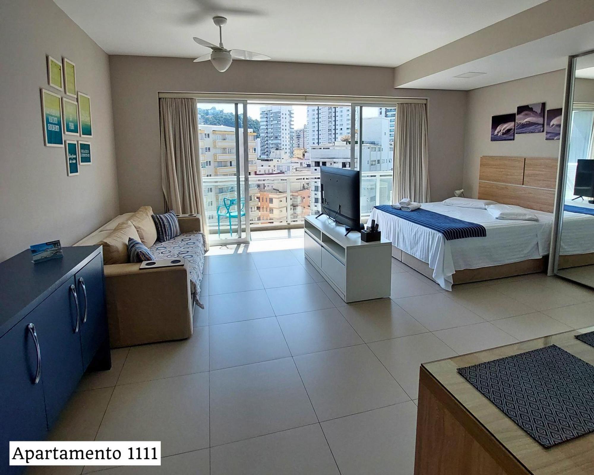 Book Santos - Condominio Unlimited - Apartamento Com Vista Mar E Apartamento Com Vista Piscina Exteriör bild