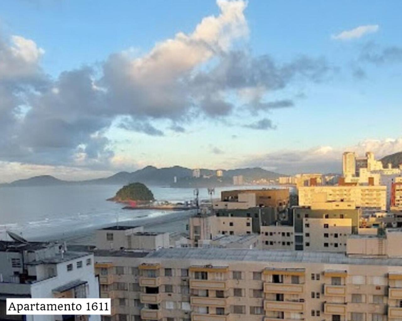 Book Santos - Condominio Unlimited - Apartamento Com Vista Mar E Apartamento Com Vista Piscina Exteriör bild
