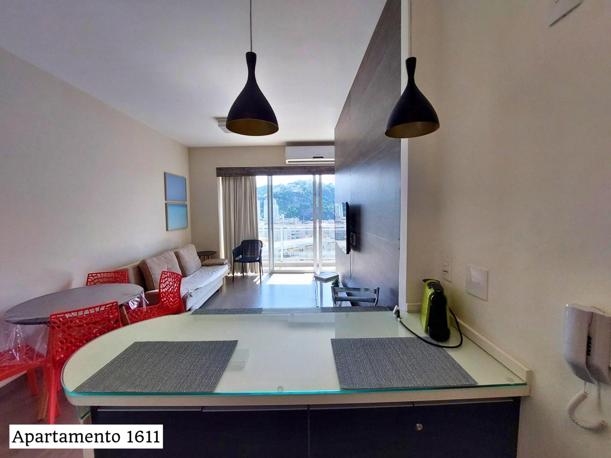 Book Santos - Condominio Unlimited - Apartamento Com Vista Mar E Apartamento Com Vista Piscina Exteriör bild