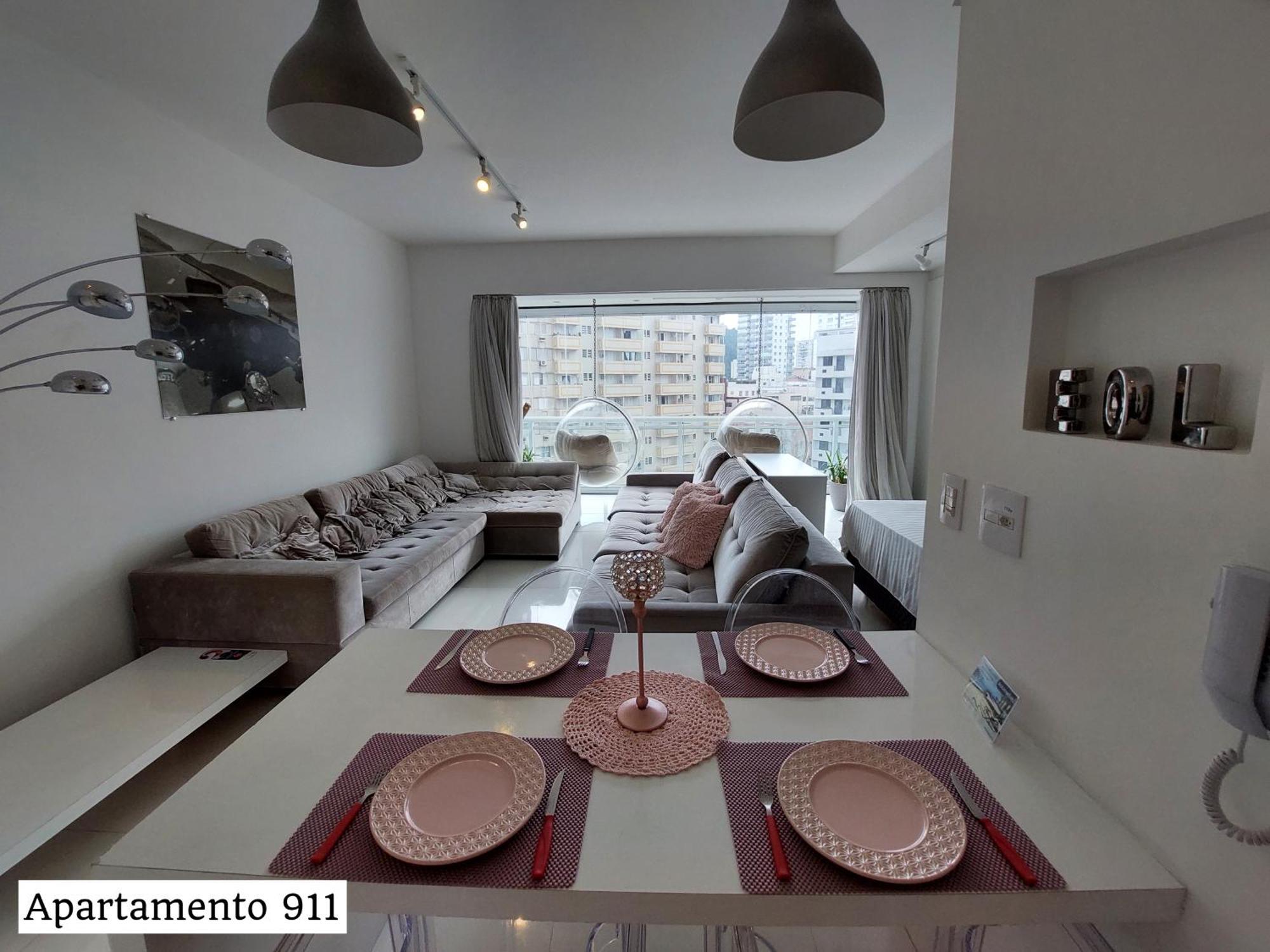 Book Santos - Condominio Unlimited - Apartamento Com Vista Mar E Apartamento Com Vista Piscina Exteriör bild