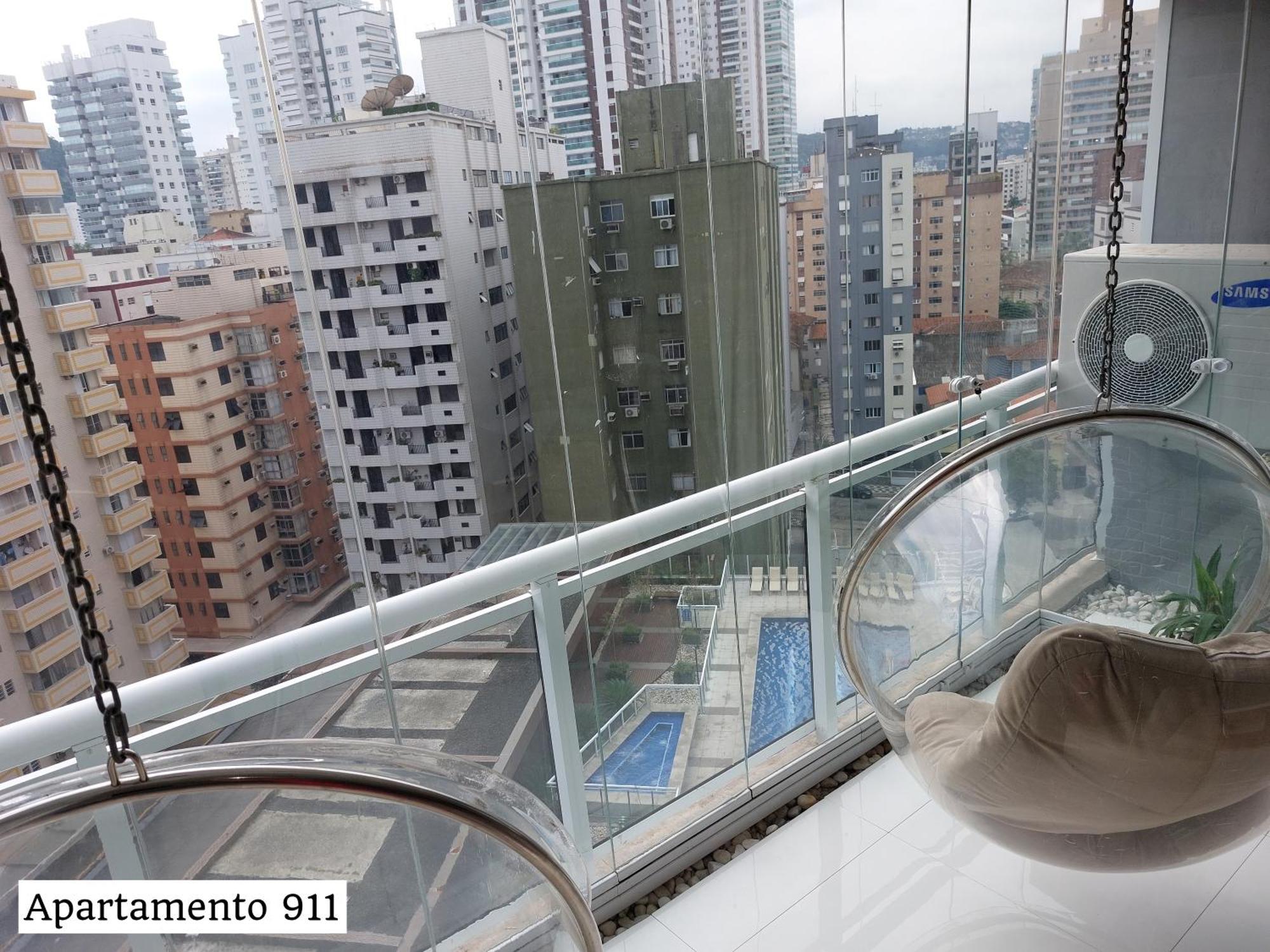 Book Santos - Condominio Unlimited - Apartamento Com Vista Mar E Apartamento Com Vista Piscina Rum bild