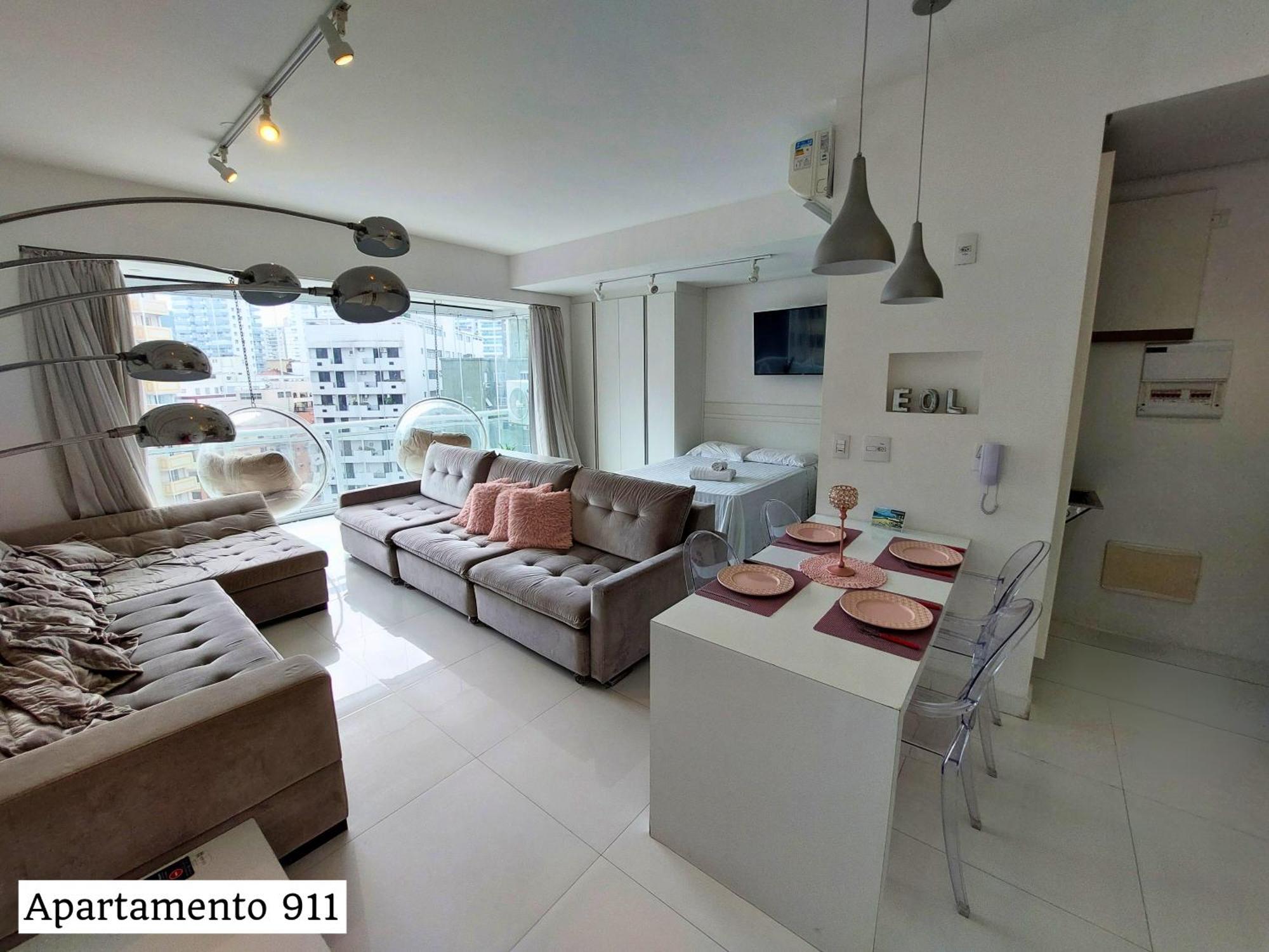 Book Santos - Condominio Unlimited - Apartamento Com Vista Mar E Apartamento Com Vista Piscina Exteriör bild
