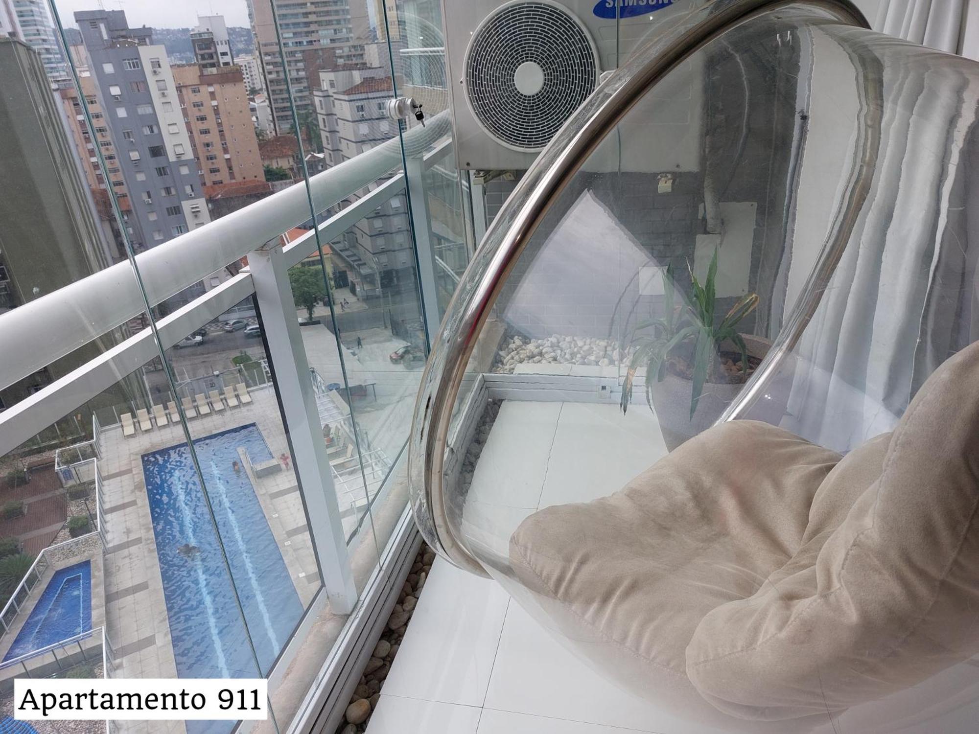 Book Santos - Condominio Unlimited - Apartamento Com Vista Mar E Apartamento Com Vista Piscina Exteriör bild