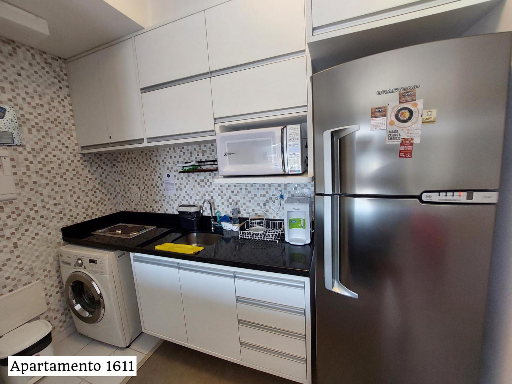 Book Santos - Condominio Unlimited - Apartamento Com Vista Mar E Apartamento Com Vista Piscina Rum bild