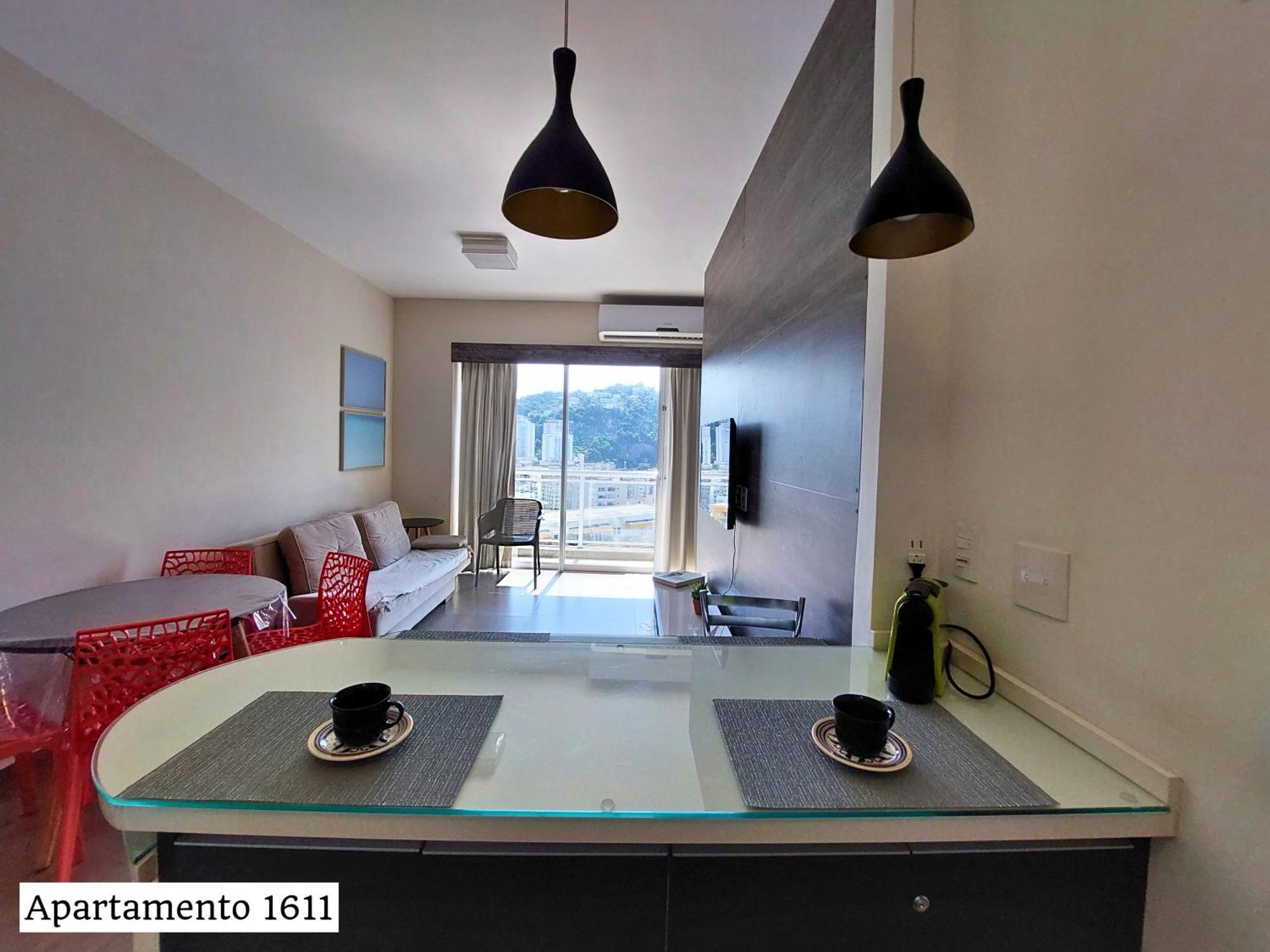 Book Santos - Condominio Unlimited - Apartamento Com Vista Mar E Apartamento Com Vista Piscina Rum bild