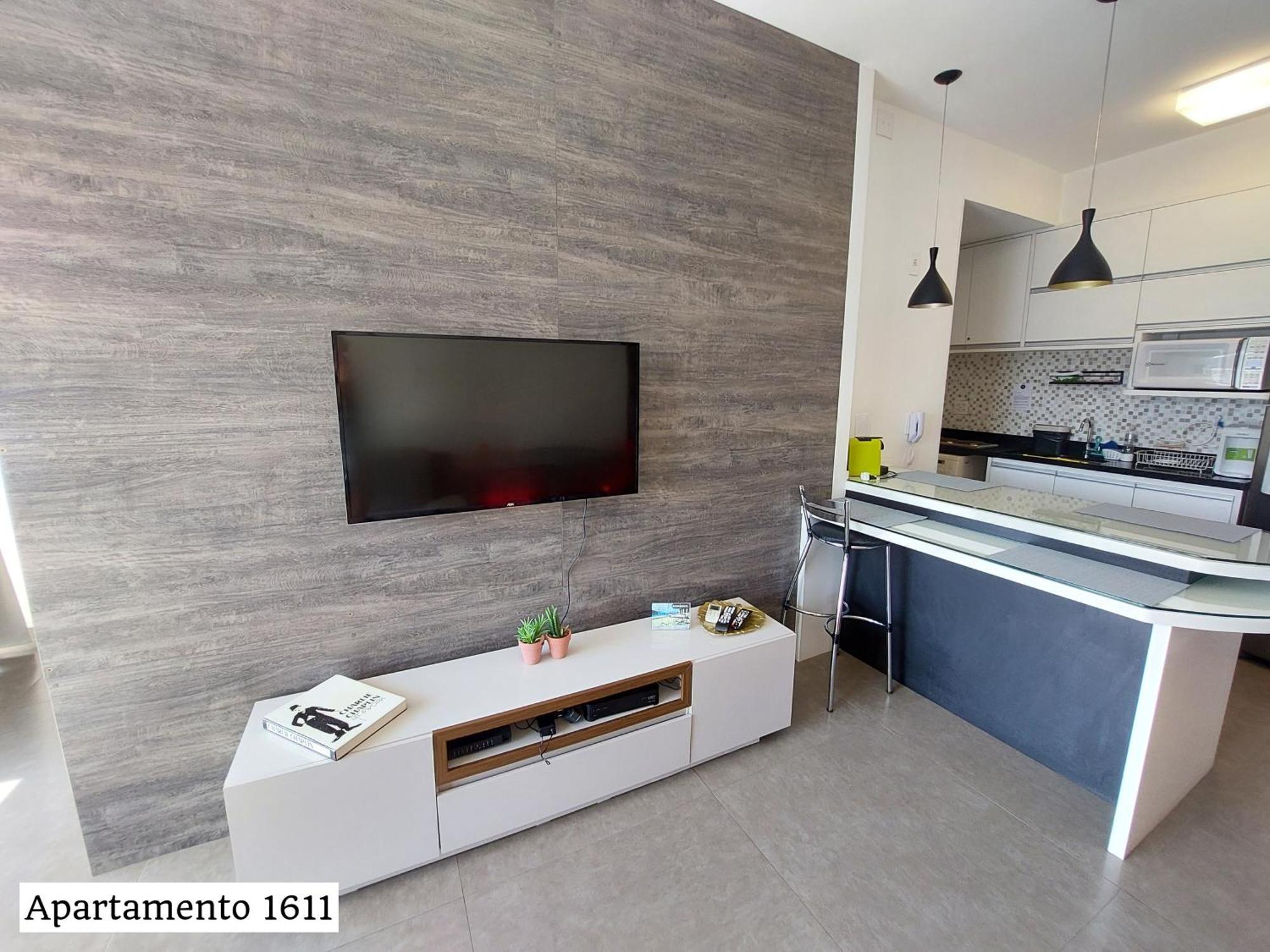 Book Santos - Condominio Unlimited - Apartamento Com Vista Mar E Apartamento Com Vista Piscina Rum bild