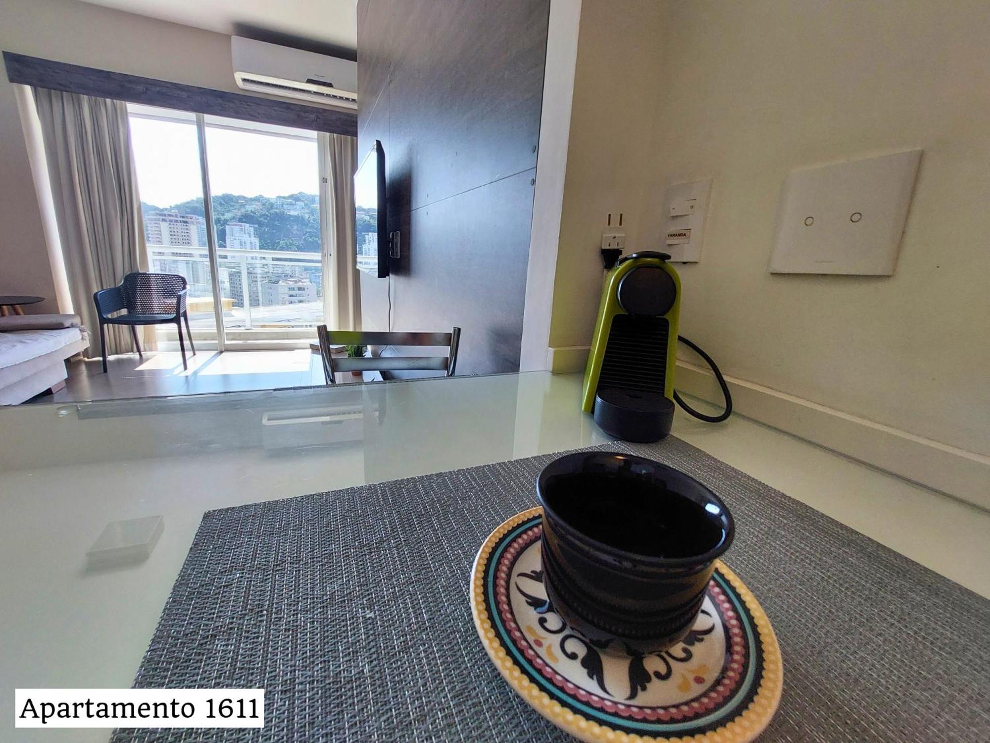 Book Santos - Condominio Unlimited - Apartamento Com Vista Mar E Apartamento Com Vista Piscina Rum bild